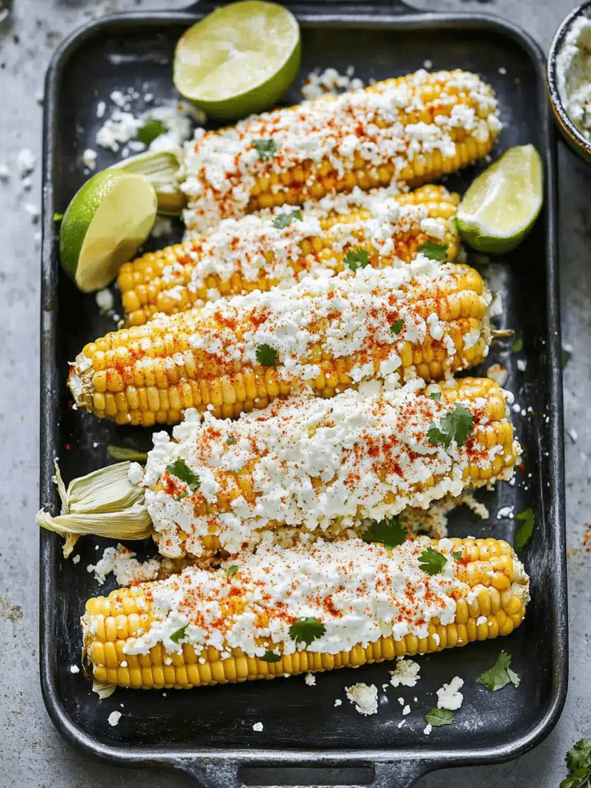 Elotes Recipe (Mexican Corn)