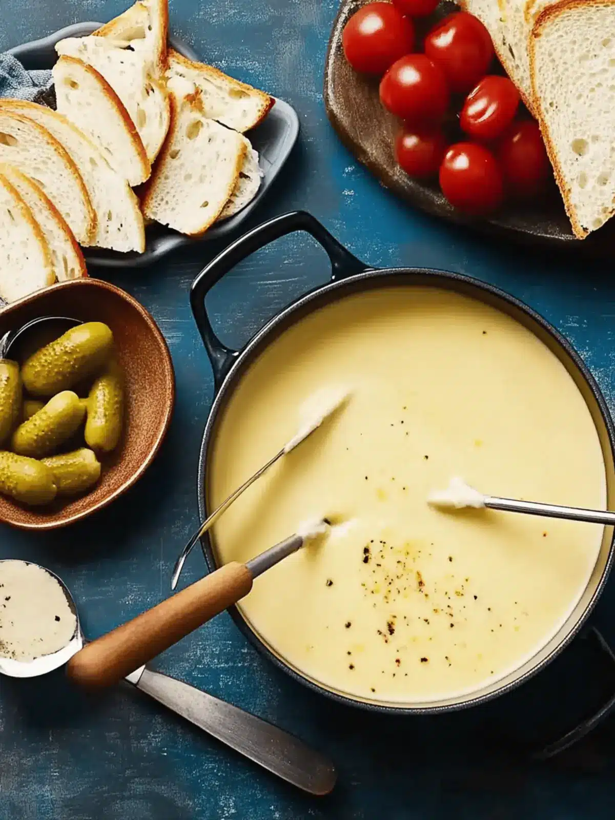 Classic Swiss Cheese Fondue