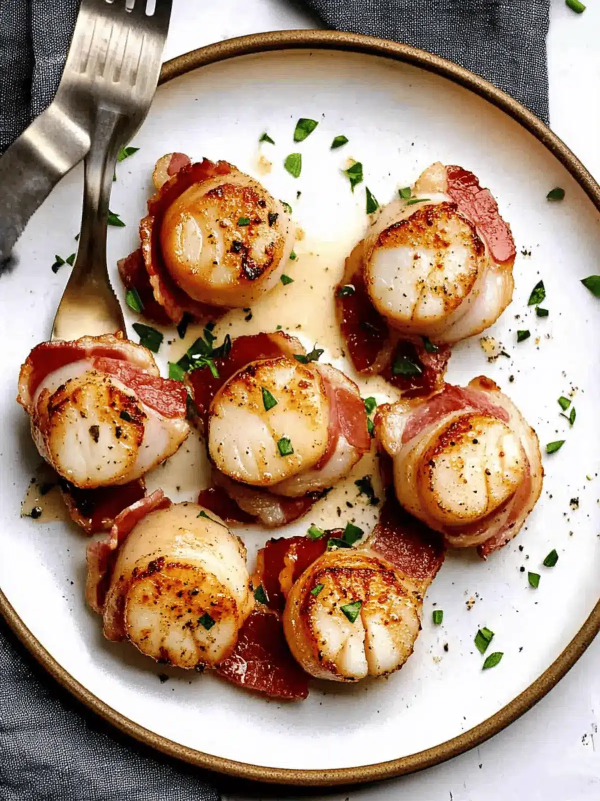 Bacon Wrapped Scallops