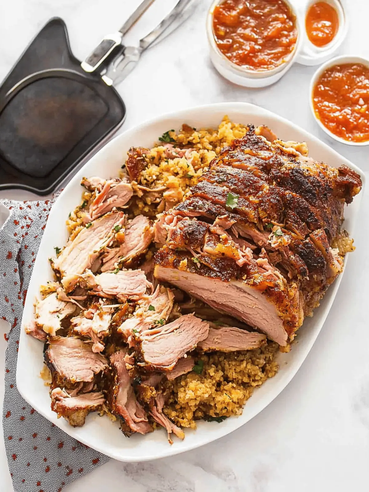 Pernil (Puerto Rican Roast Pork Shoulder)