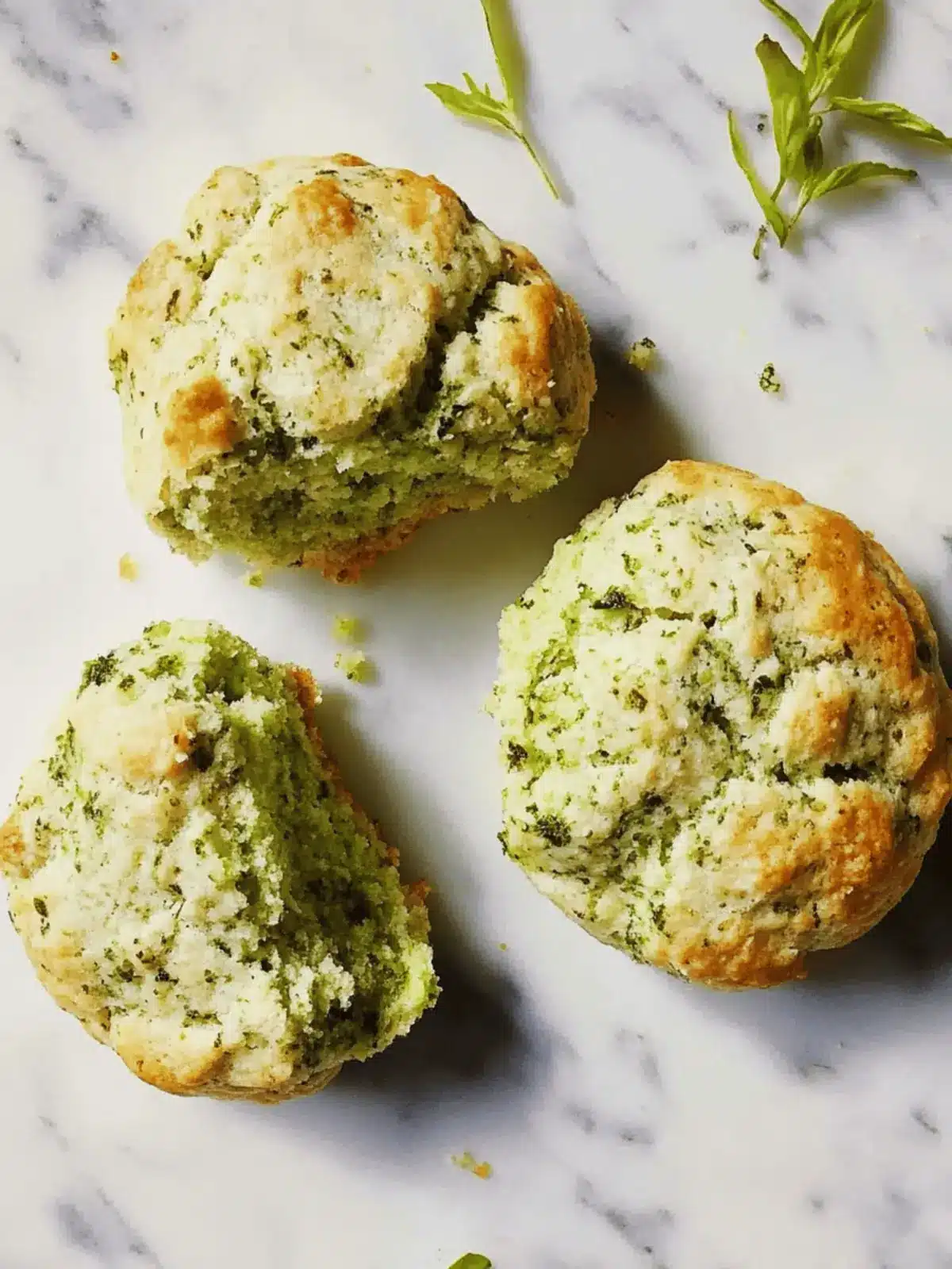Green Goddess Herb Biscuits