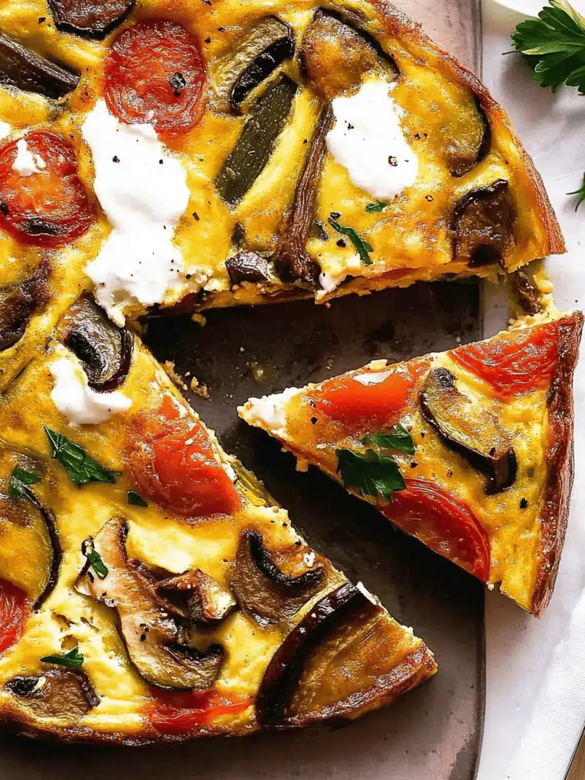 Delicious Baked Vegetable Frittata for Easy Weeknight Meals 3 Baked Vegetable Frittata