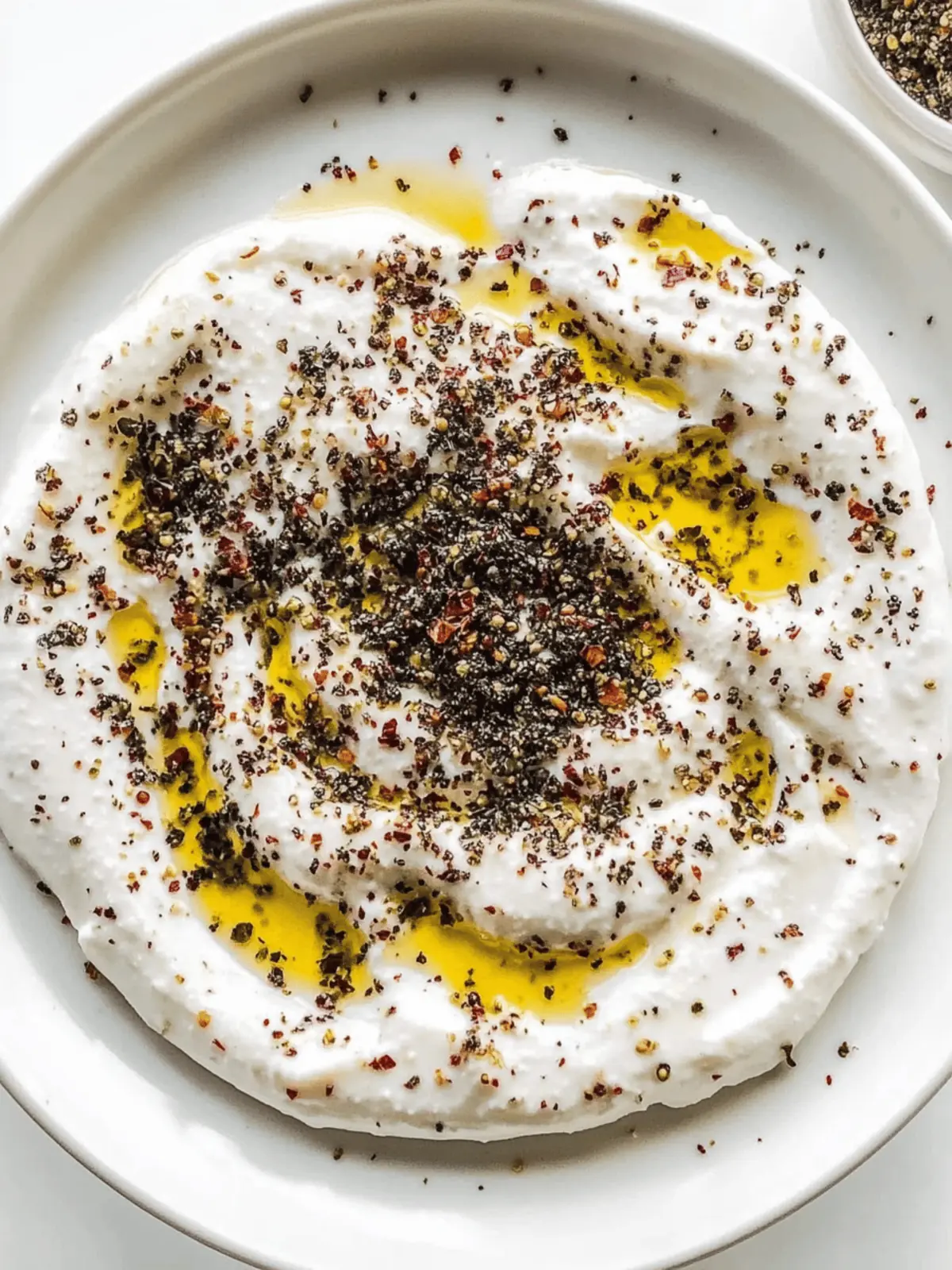 Labneh with Olive Oil and Za’atar