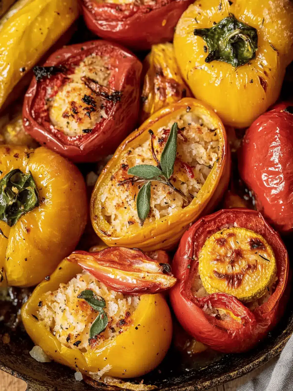 Gemista (Greek Stuffed Vegetables)