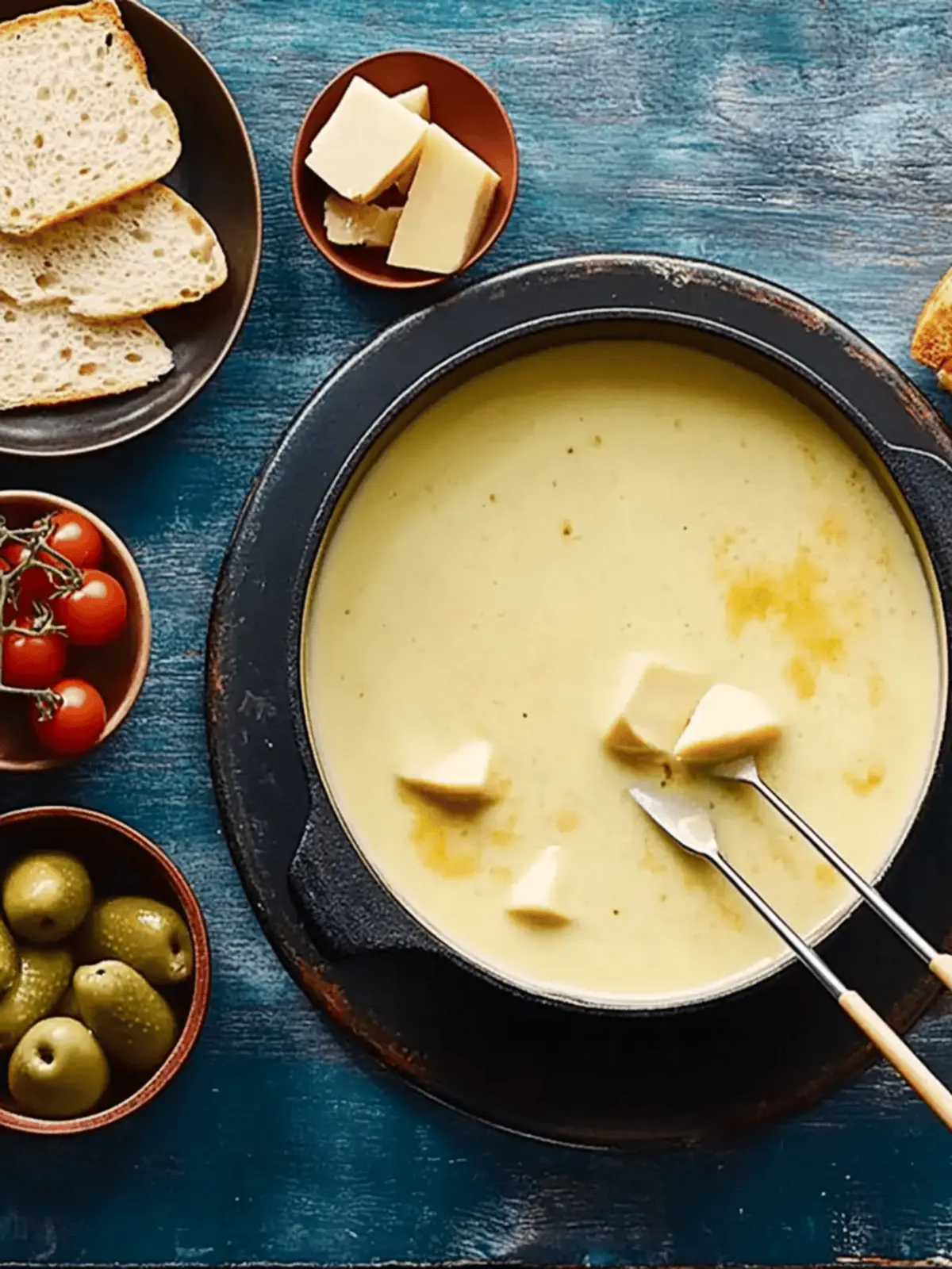 Classic Swiss Cheese Fondue