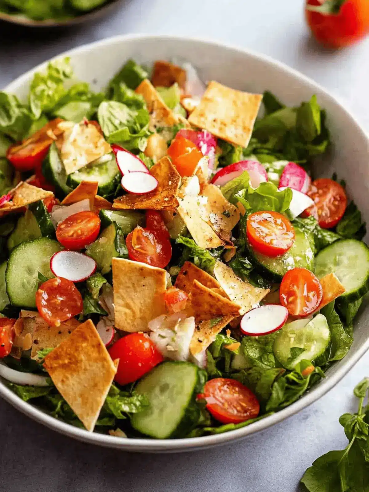 Delicious Lebanese Fattoush Salad That Brightens Your Day 5 Lebanese Fattoush Salad