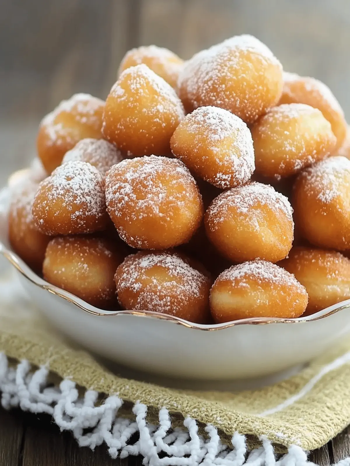 Zeppole - Italian Doughnuts