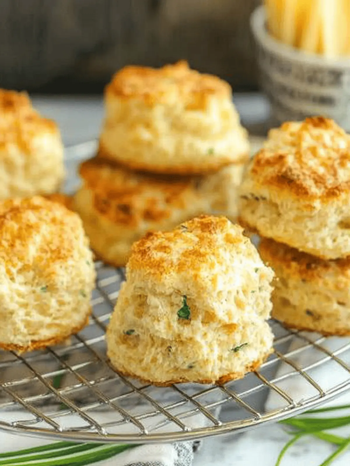 Herb and Cheddar Scones