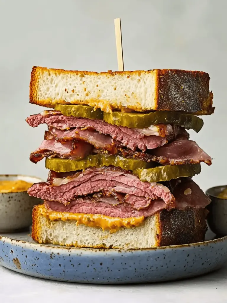 Montreal Smoked Meat Sandwich