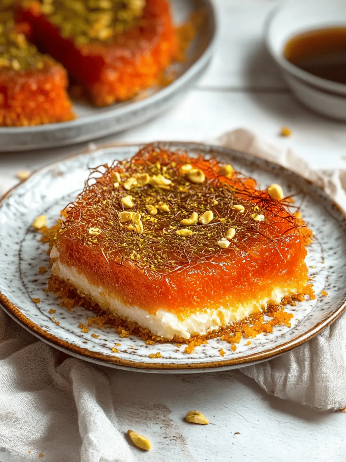 Irresistible Palestinian Knafeh: A Sweet Culinary Adventure 3 Palestinian Knafeh (Kunafa)
