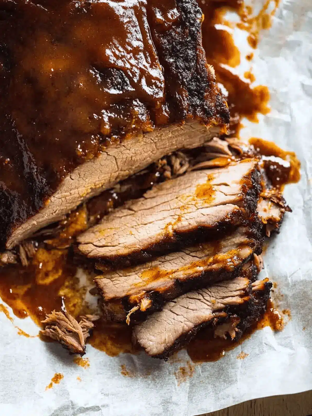 Slow Cooker Beef Brisket with BBQ Sauce