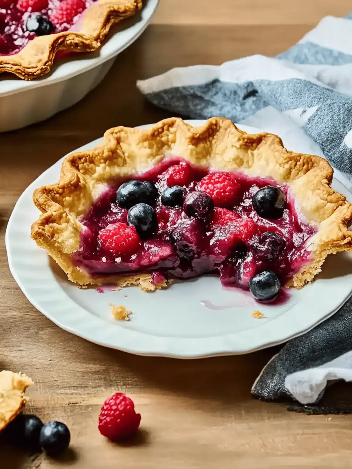 Delicious Saskatoon Pie: A Slice of Comfort Awaits 3 Saskatoon Pie