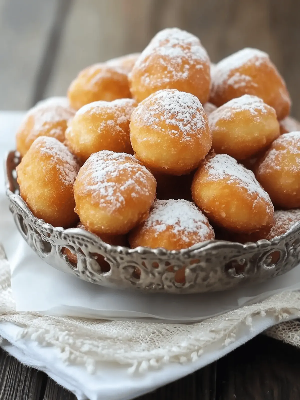 Irresistible Zeppole - Italian Doughnuts You Can Make at Home 5 Zeppole - Italian Doughnuts