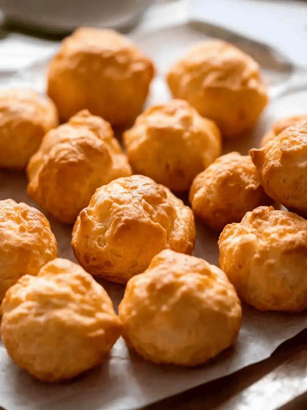 Gougeres – French Cheese Puffs