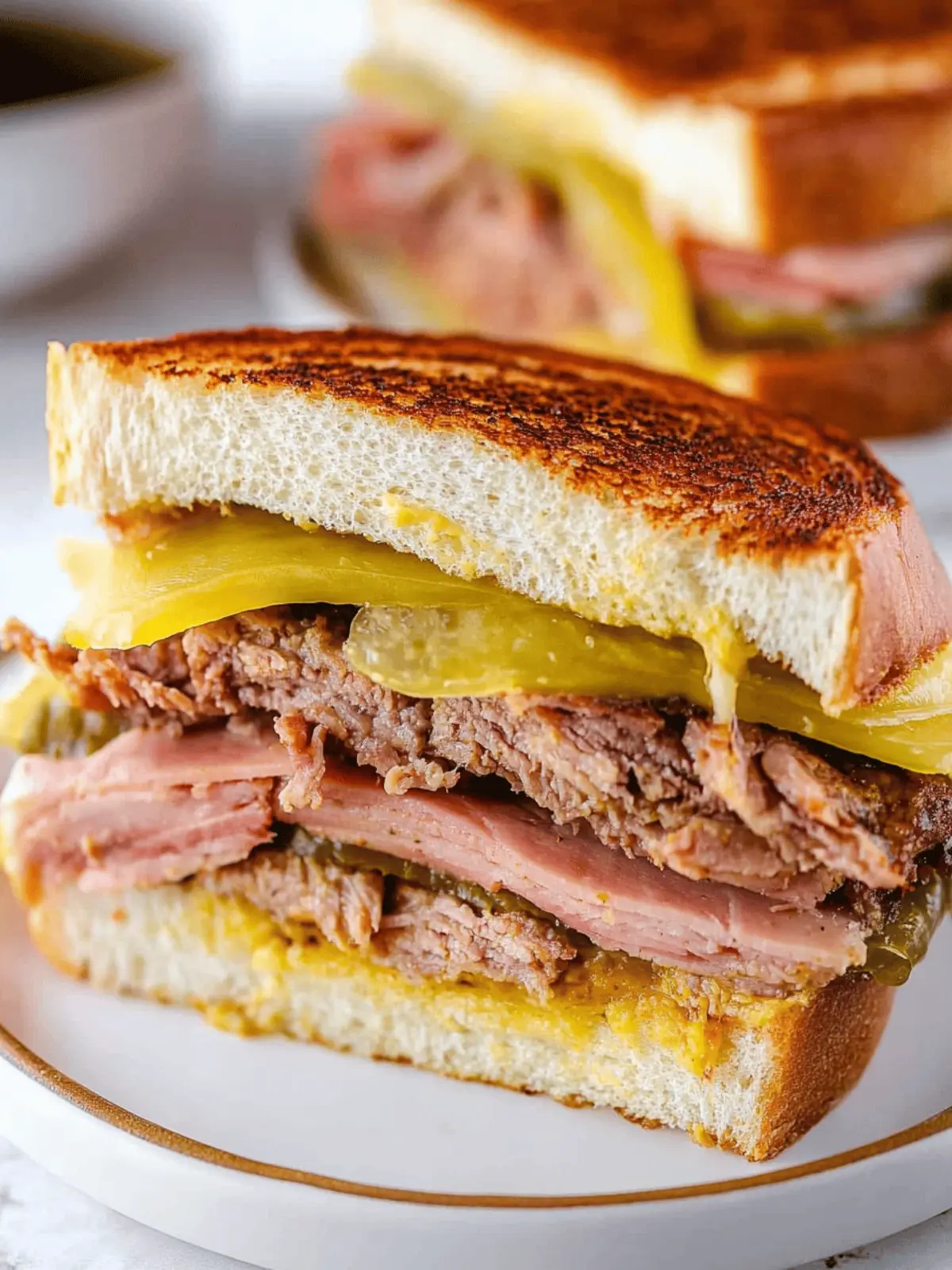 Slow Cooker Cuban Sandwich