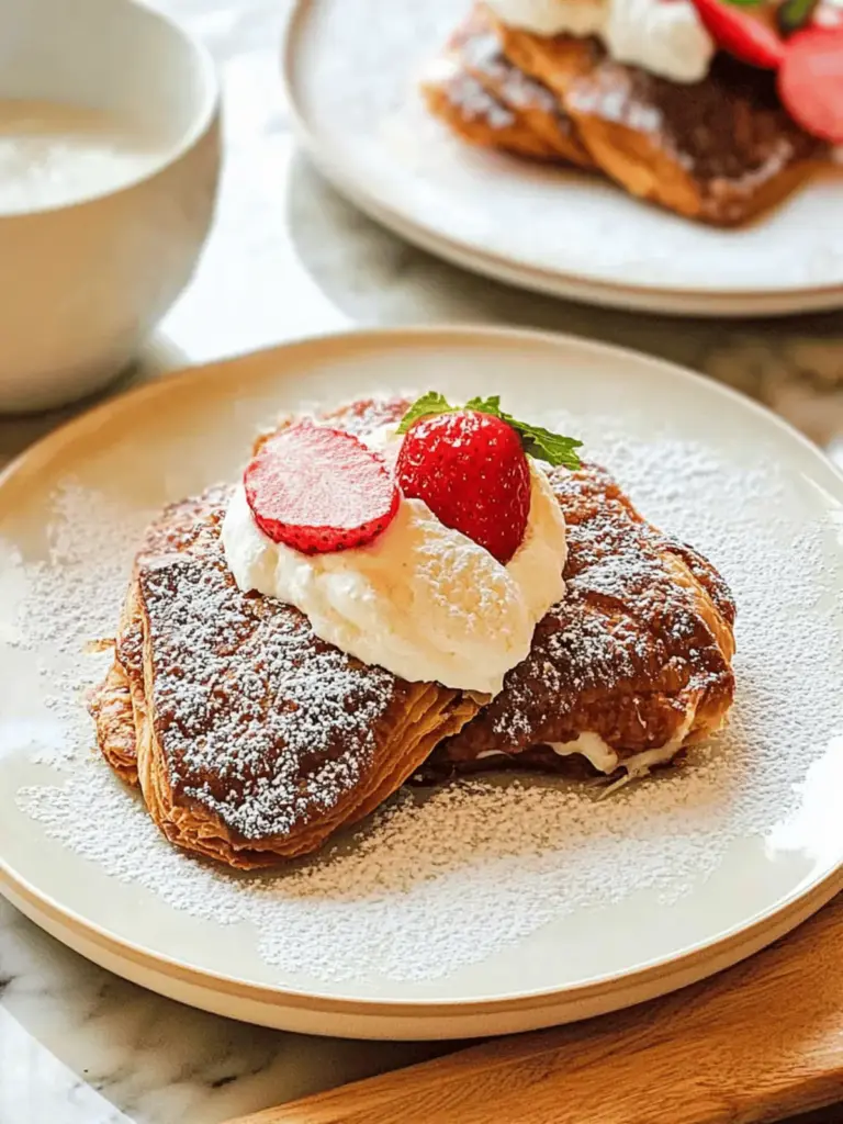 Candied Croissants