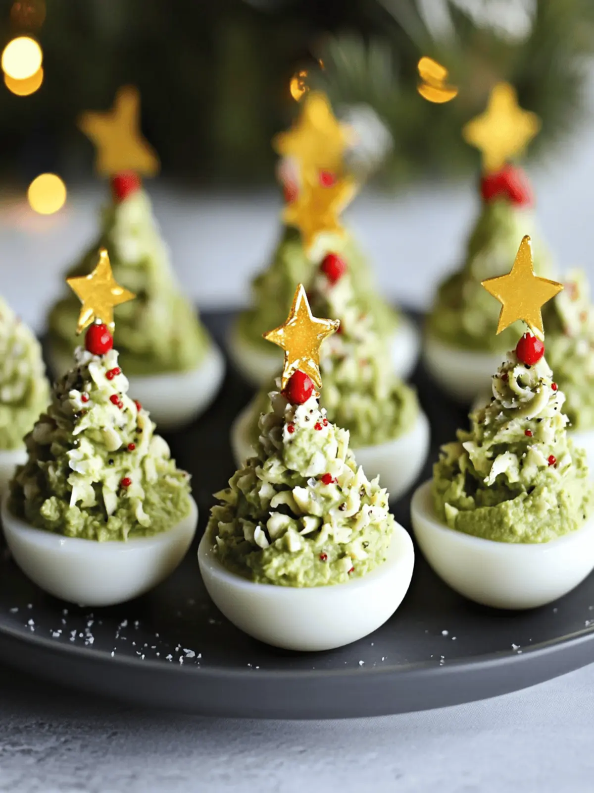 Deviled Egg Christmas Trees That Will Wow Your Guests! 4 Deviled Egg Christmas Trees