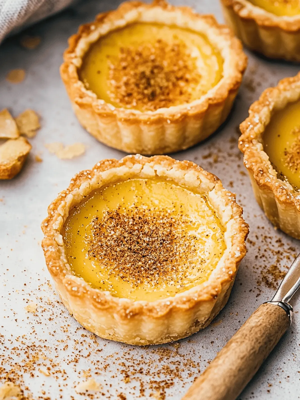 Delicious Vegan Custard Tarts with Nutmeg You’ll Love 4 Vegan custard tarts with nutmeg