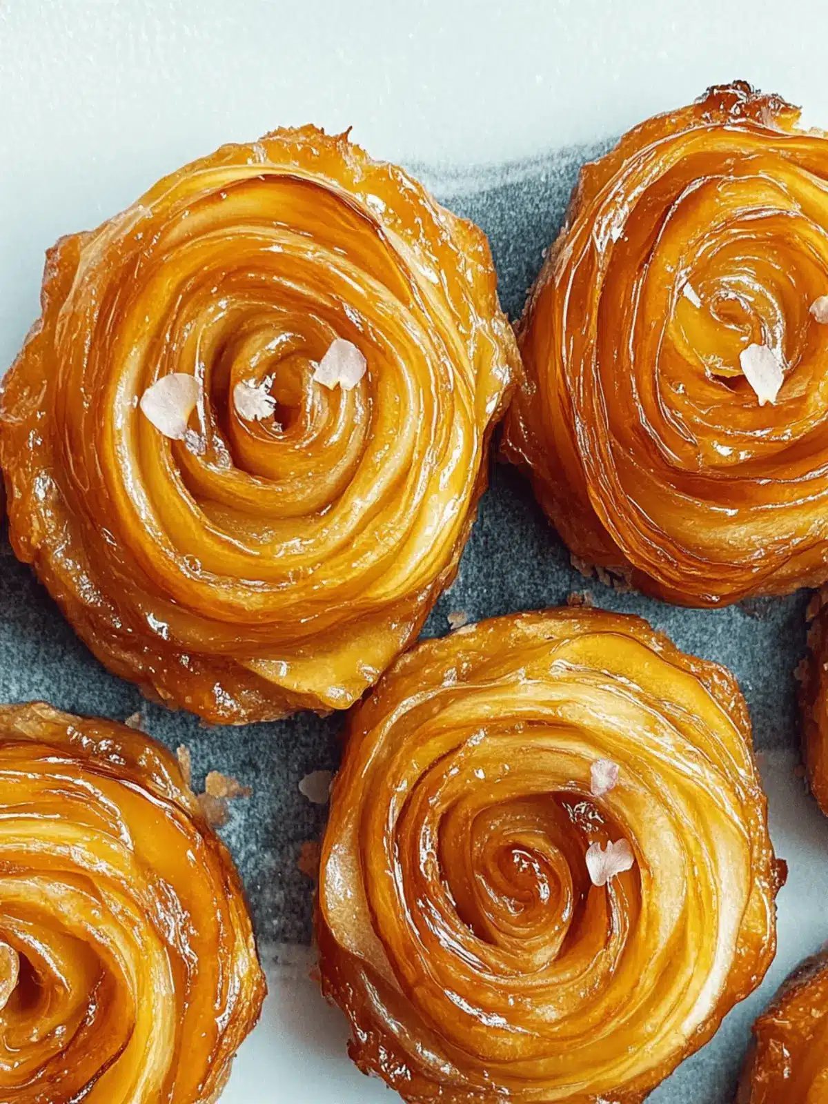 Delicious Apple Rose Tartes Tatin for a Sweet Surprise 2 Apple Rose Tartes Tatin