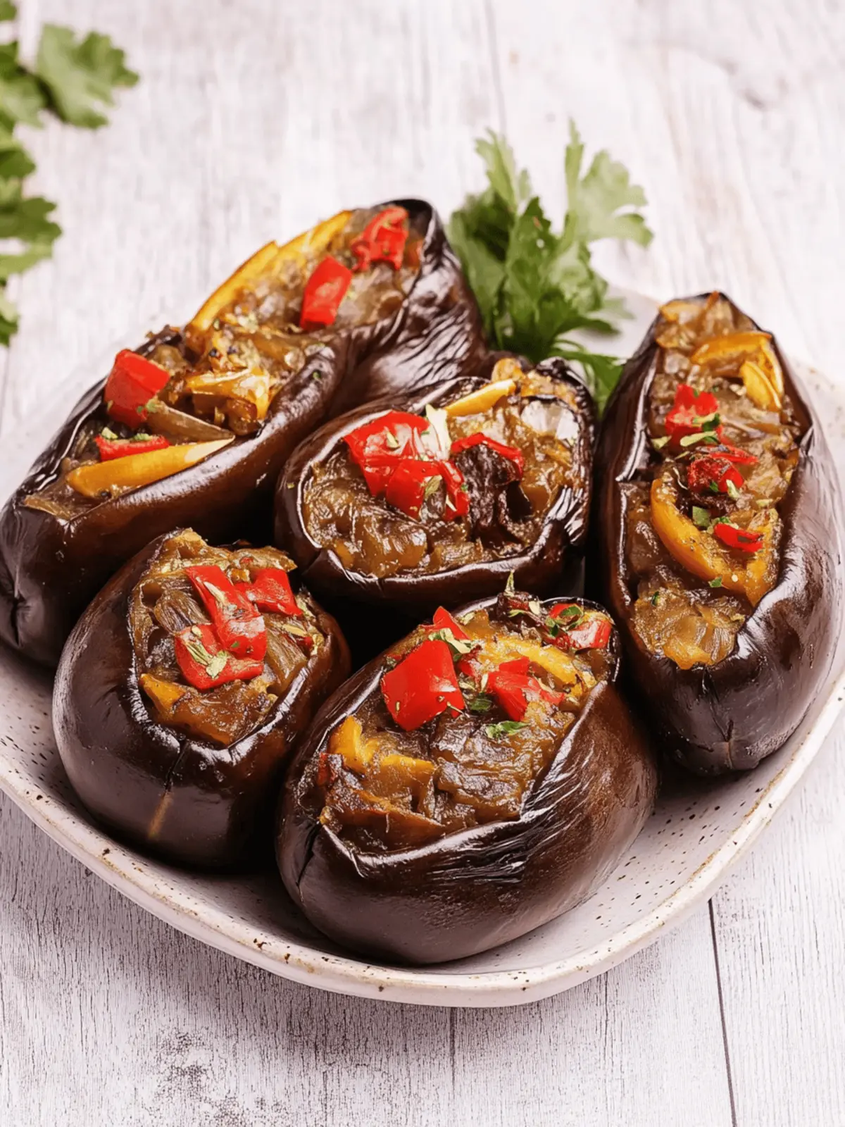 Irresistible Lebanese Makdous: Your New Favorite Eggplant Treat 3 Lebanese Makdous (Stuffed Pickled Eggplant)