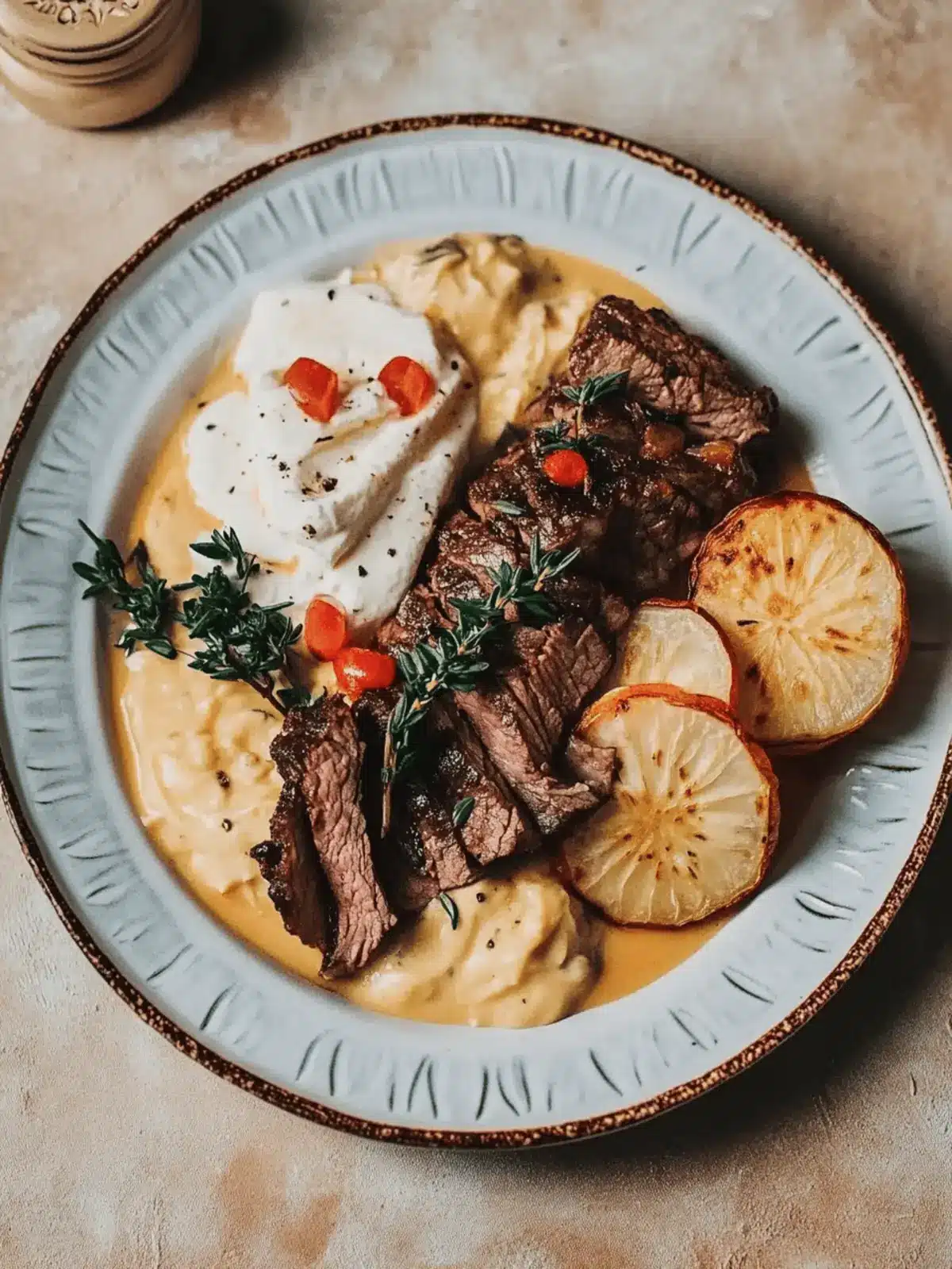 Svíčková: Savory Czech Beef in Creamy Veggie Sauce Delight 4 Svíčková (Czech Beef in Vegetable Cream Sauce)