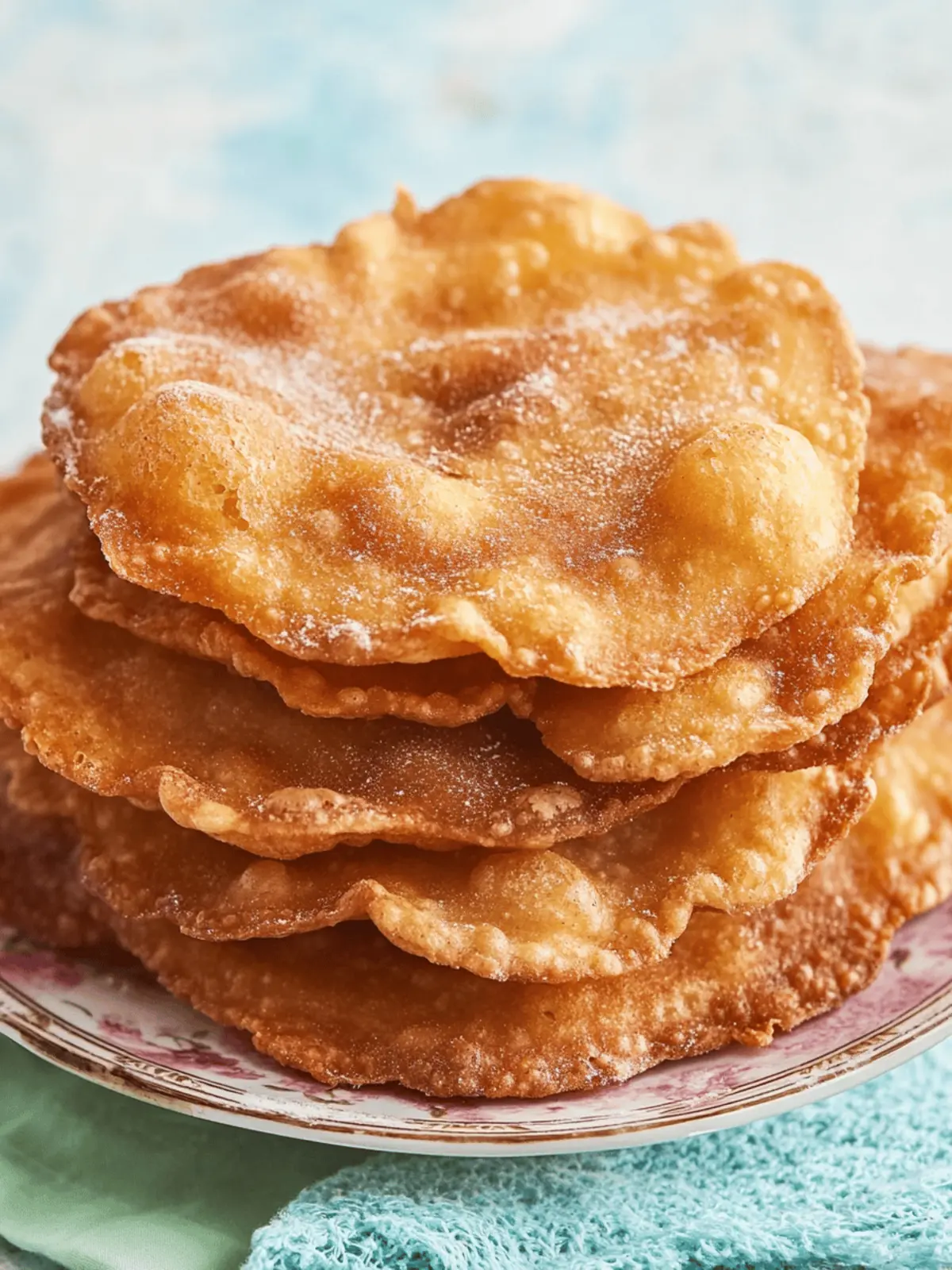 Light & Crisp Mexican Buñuelos