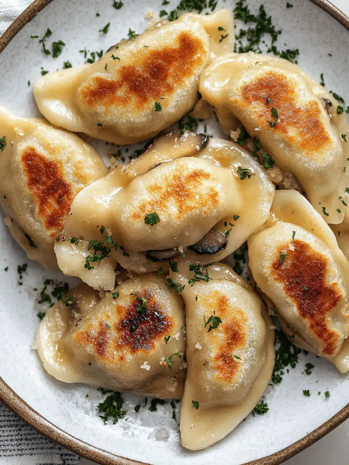 Savory Mushroom Pierogi: Comfort Food That's Homemade Bliss 3 Mushroom Pierogi