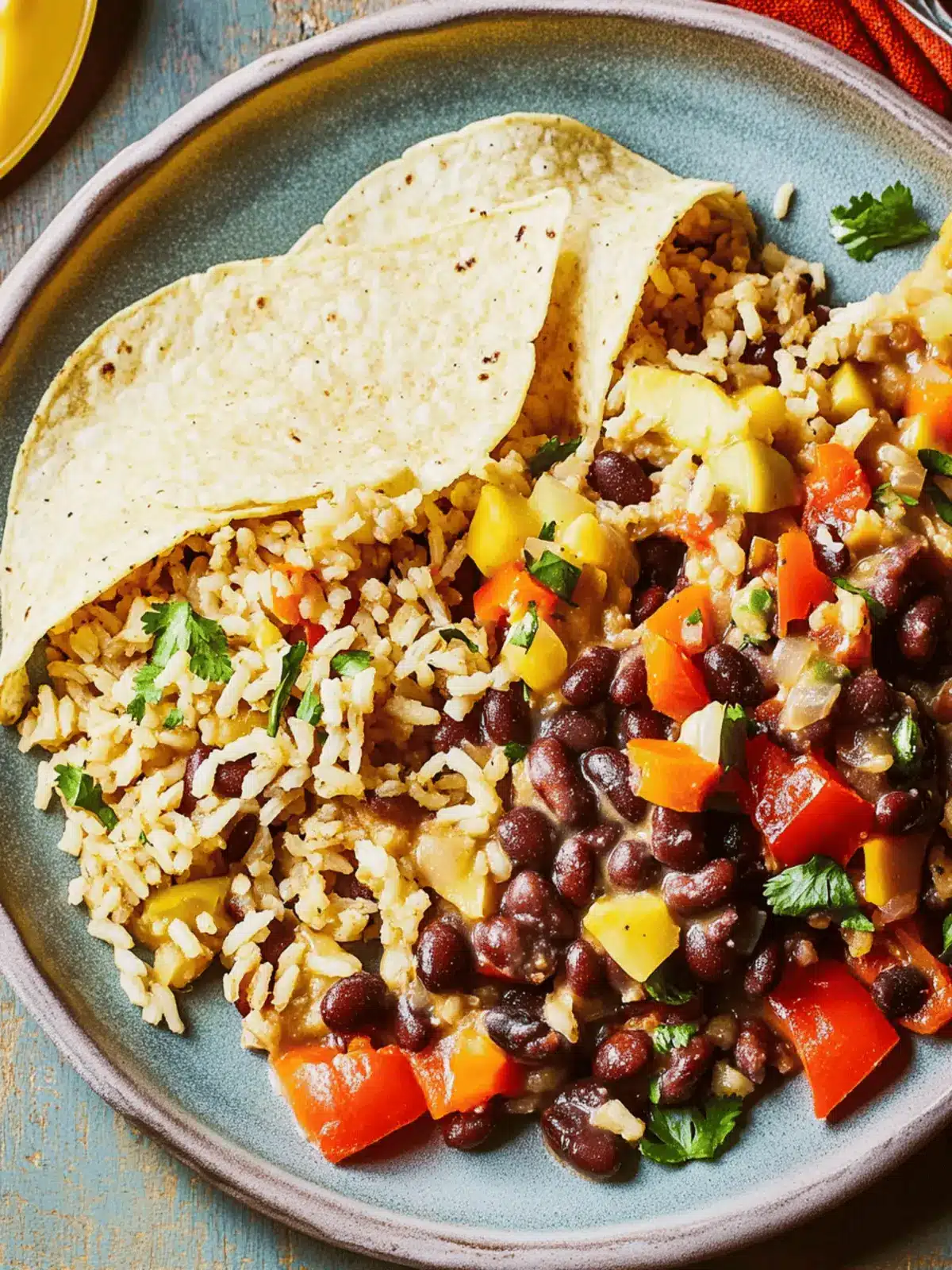 Gallo Pinto (Costa Rican Beans and Rice)