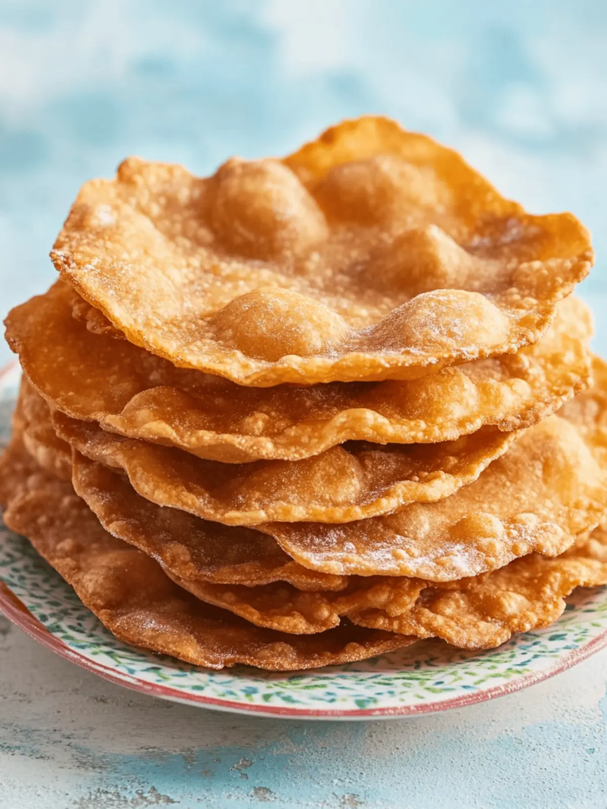 Light & Crisp Mexican Buñuelos