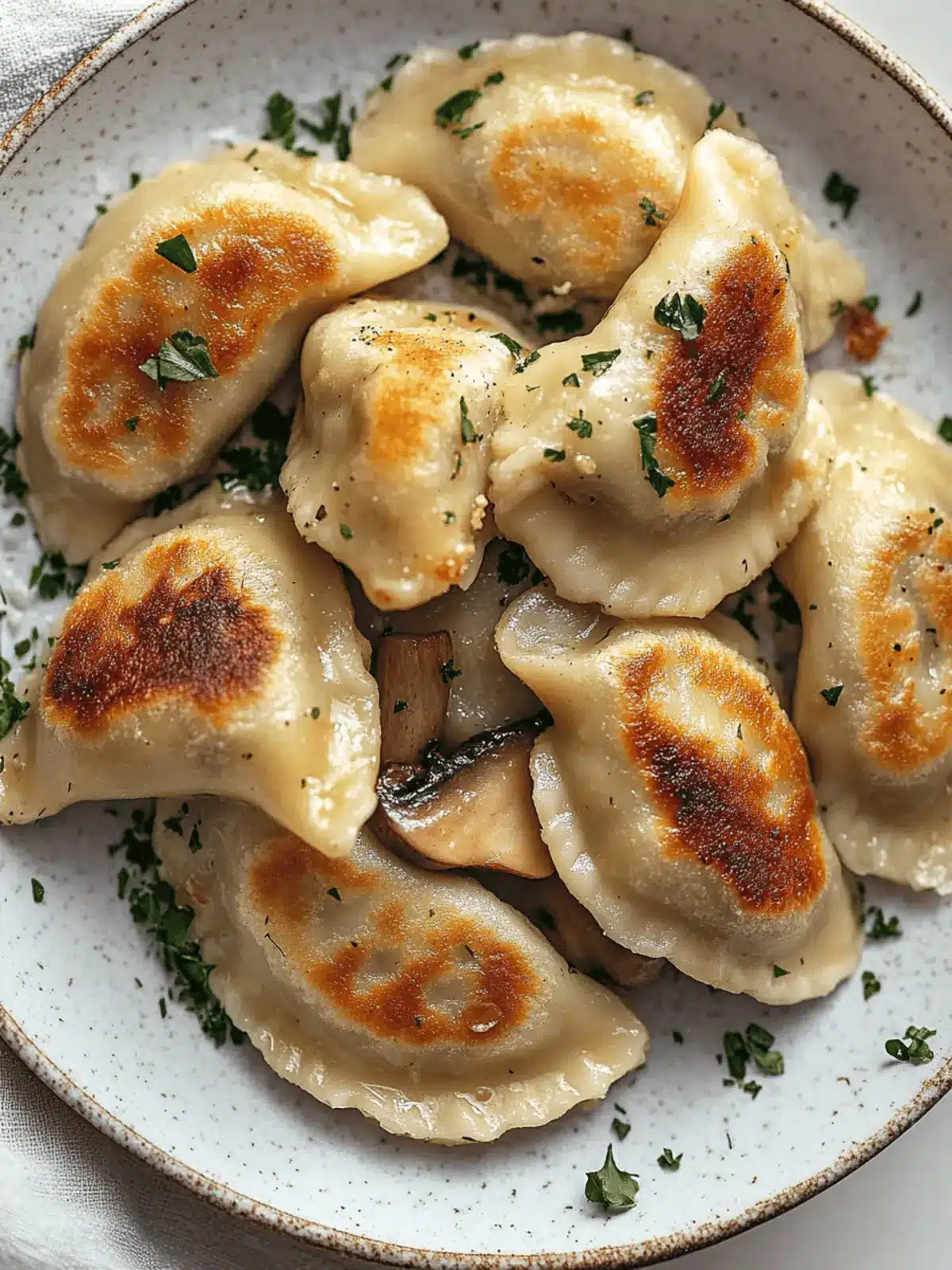 Savory Mushroom Pierogi: Comfort Food That's Homemade Bliss 2 Mushroom Pierogi