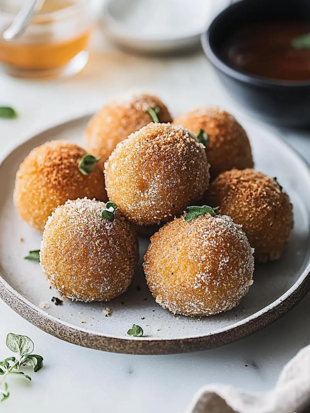 porcini truffle arancini