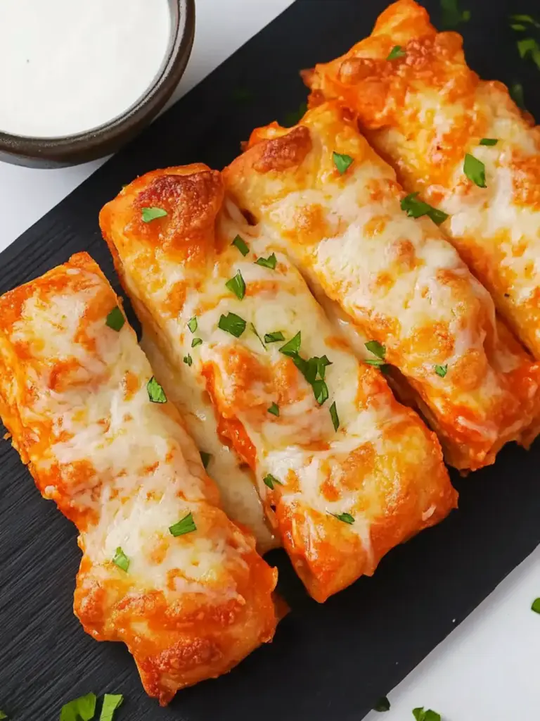 Buffalo Chicken Breadsticks