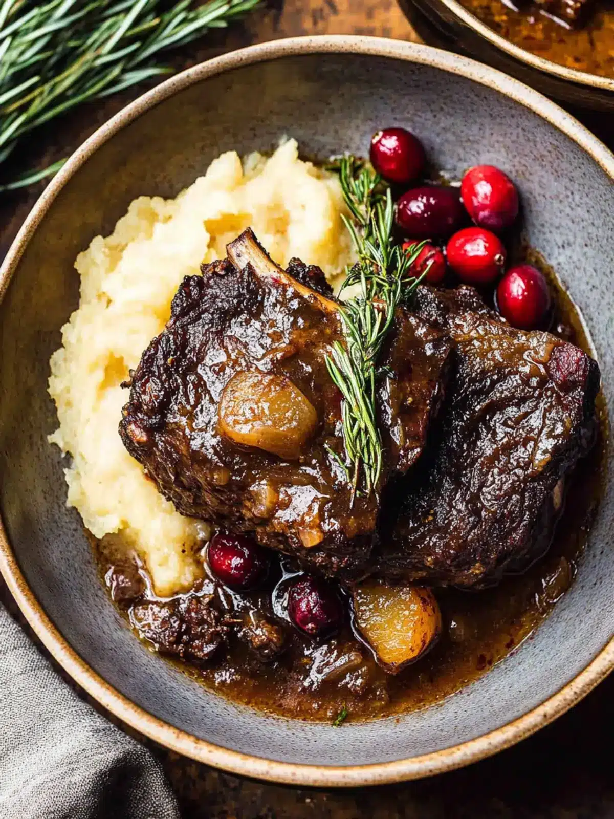 Savory Cranberry Braised Short Ribs for Cozy Nights 5 Cranberry Braised Short Ribs