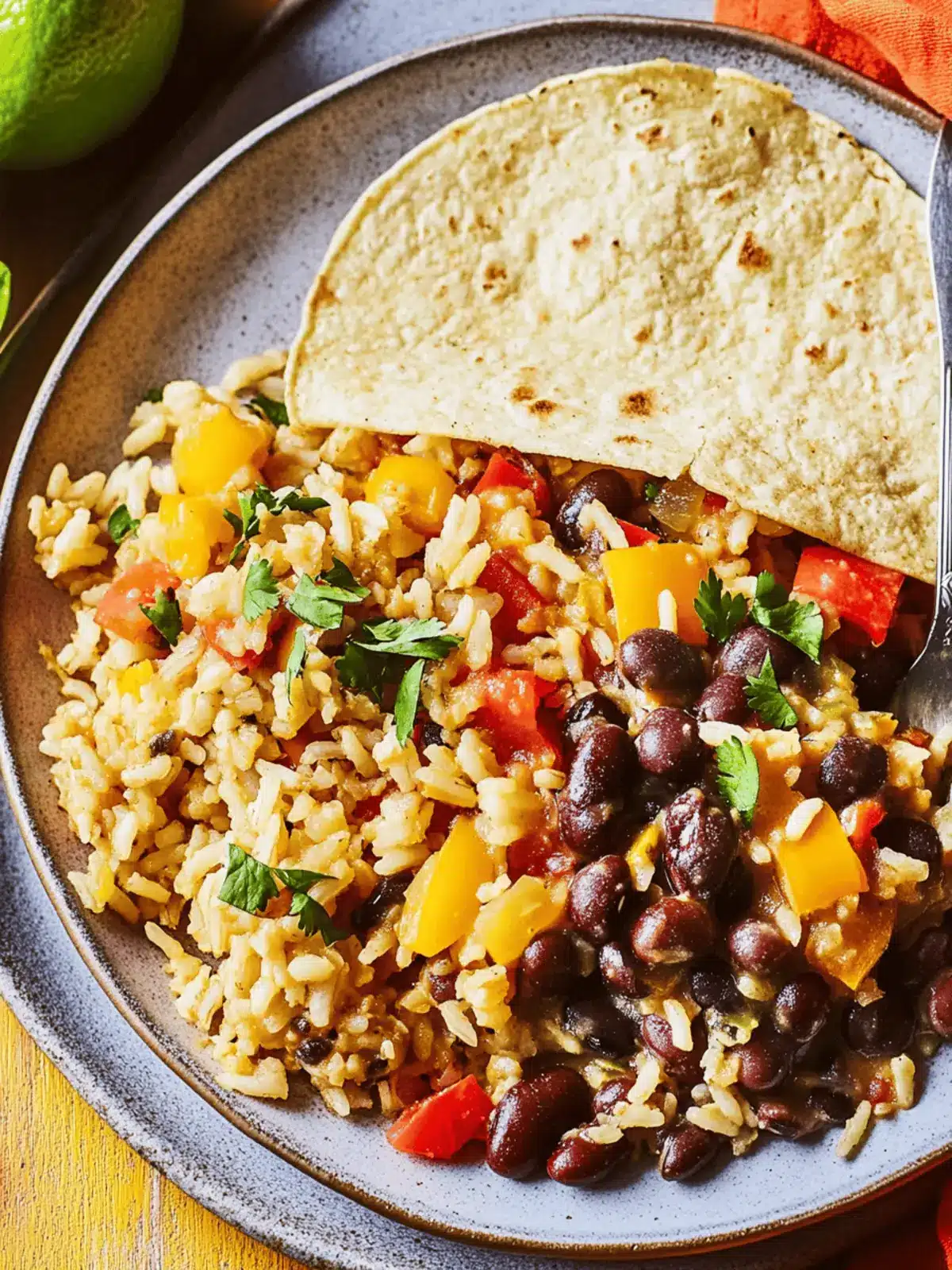 Gallo Pinto (Costa Rican Beans and Rice)