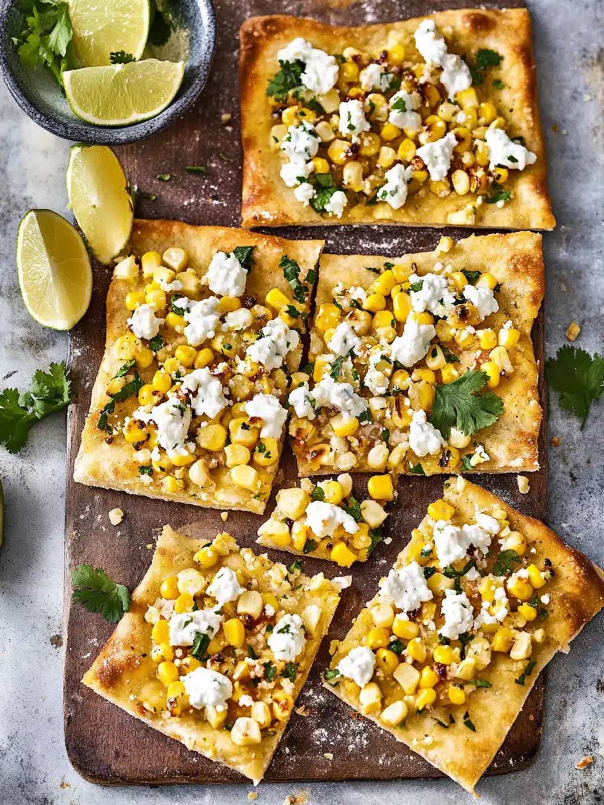 Mexican Street Corn Flatbread