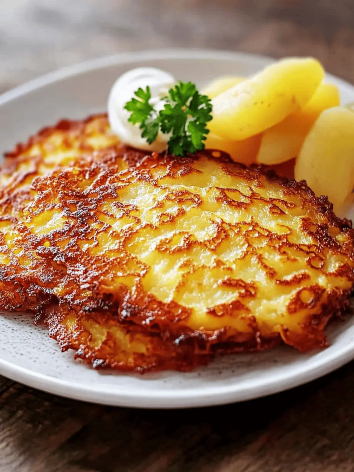 Crispy Kartoffelpuffer: The Ultimate German Potato Pancakes 3 Kartoffelpuffer (German Potato Pancakes)
