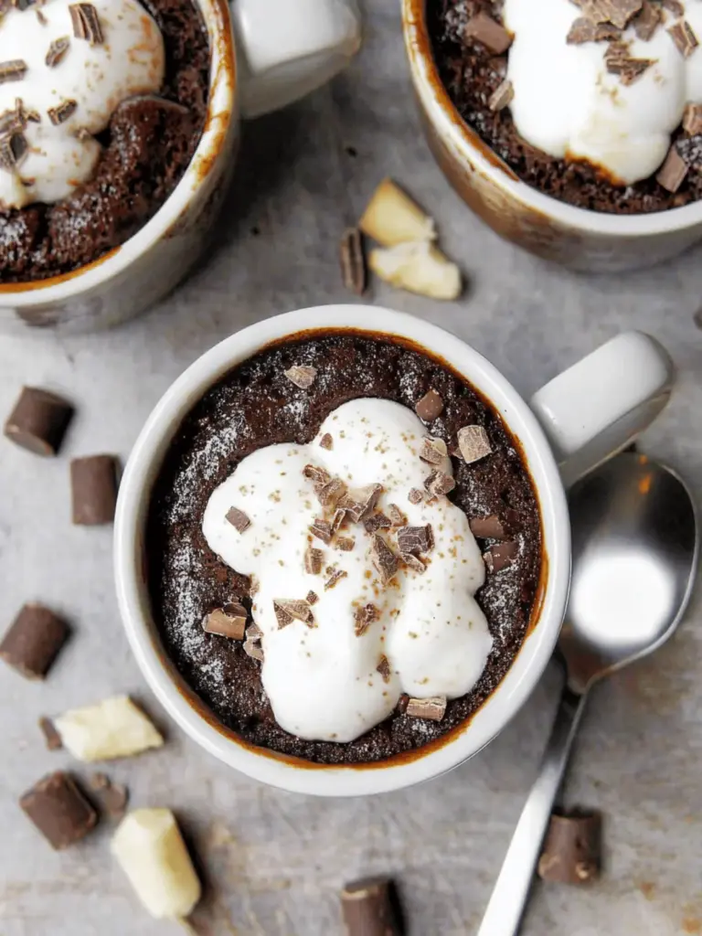 Hot Cocoa Mug Cake