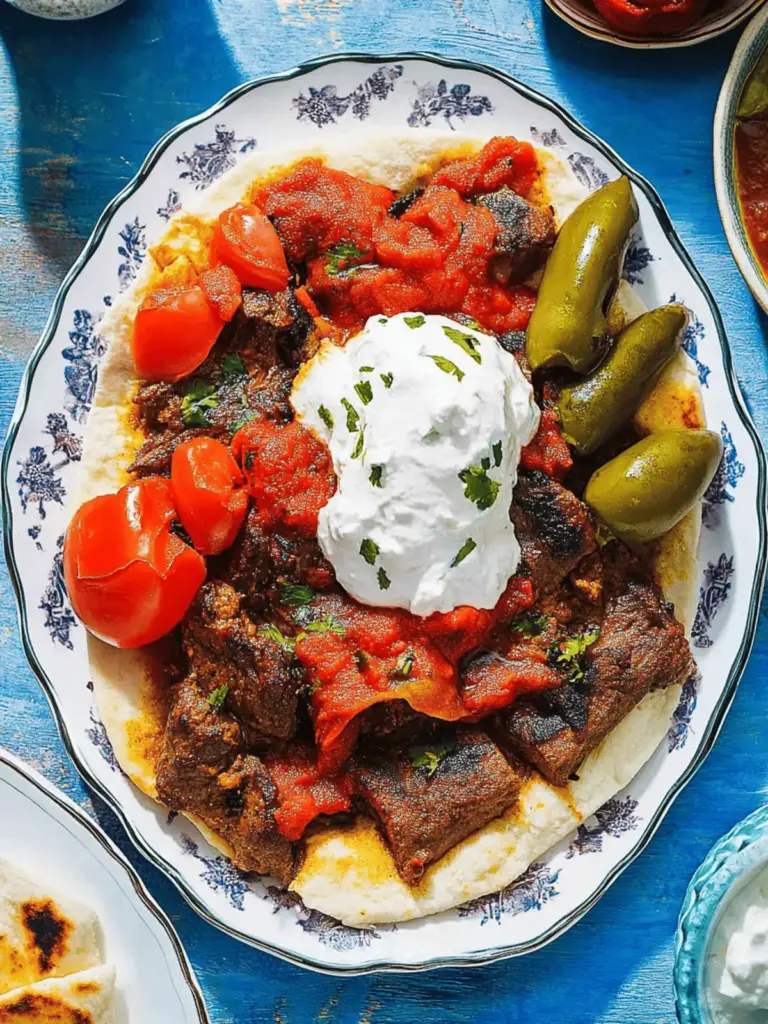 Turkish Iskender Kebab