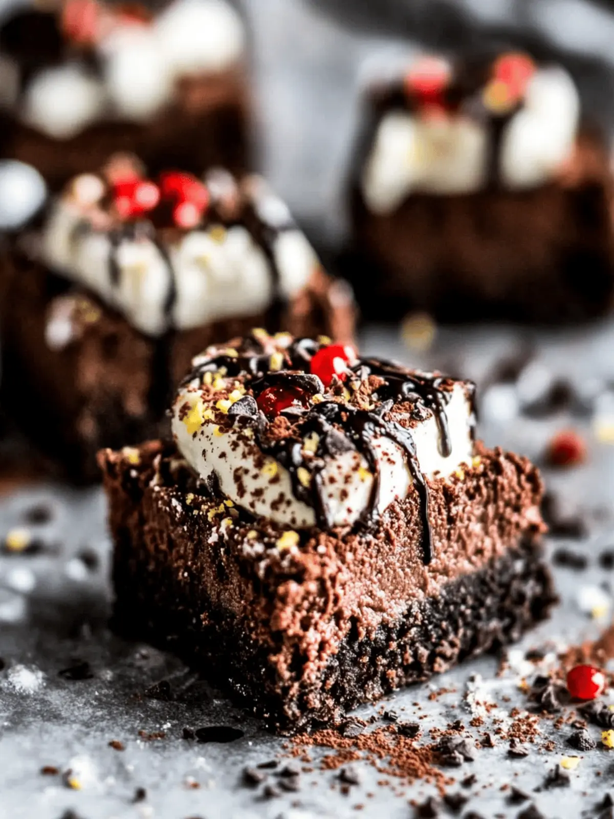 hot cocoa cheesecake bars