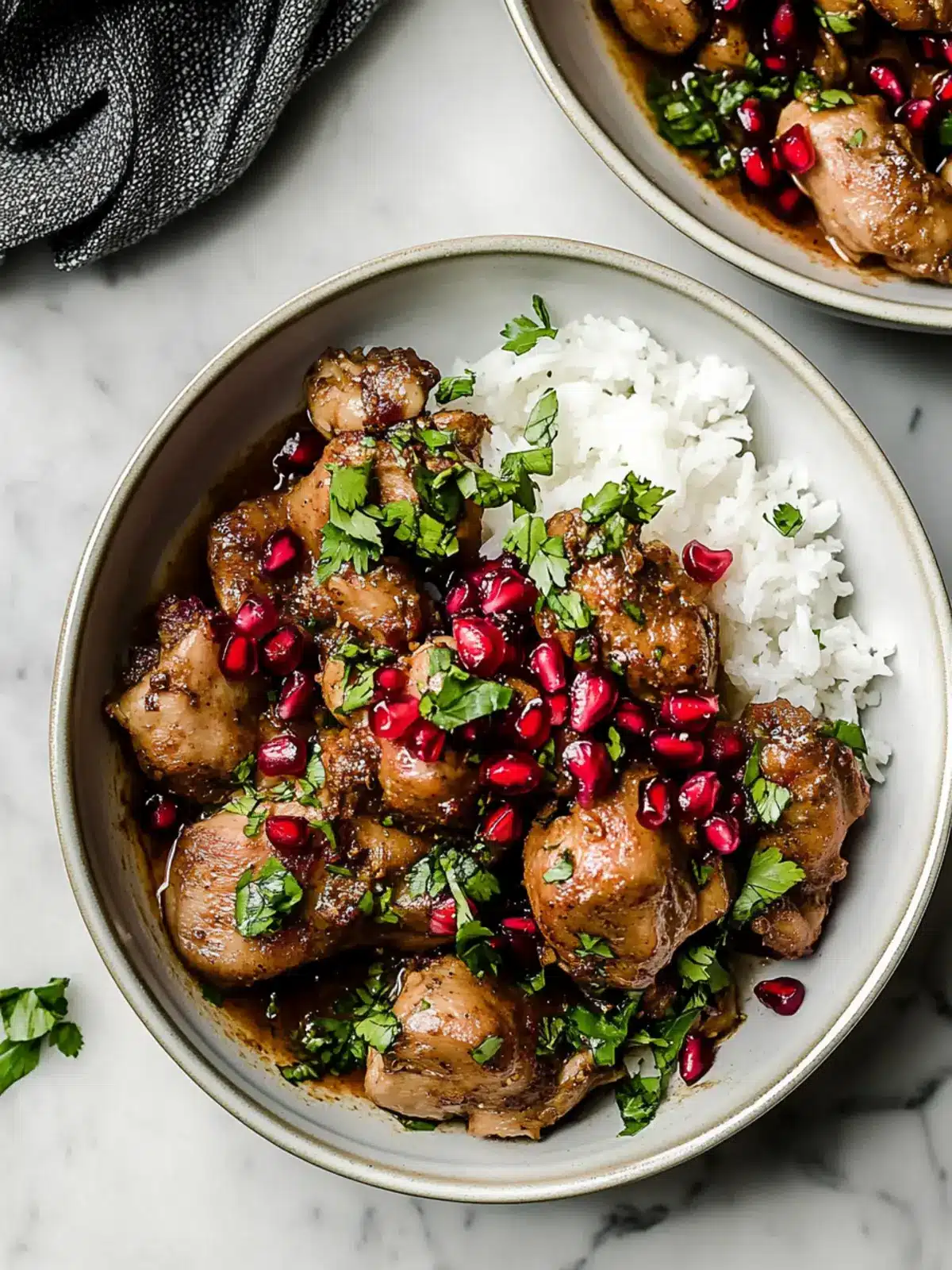 Spiced Pomegranate Chicken