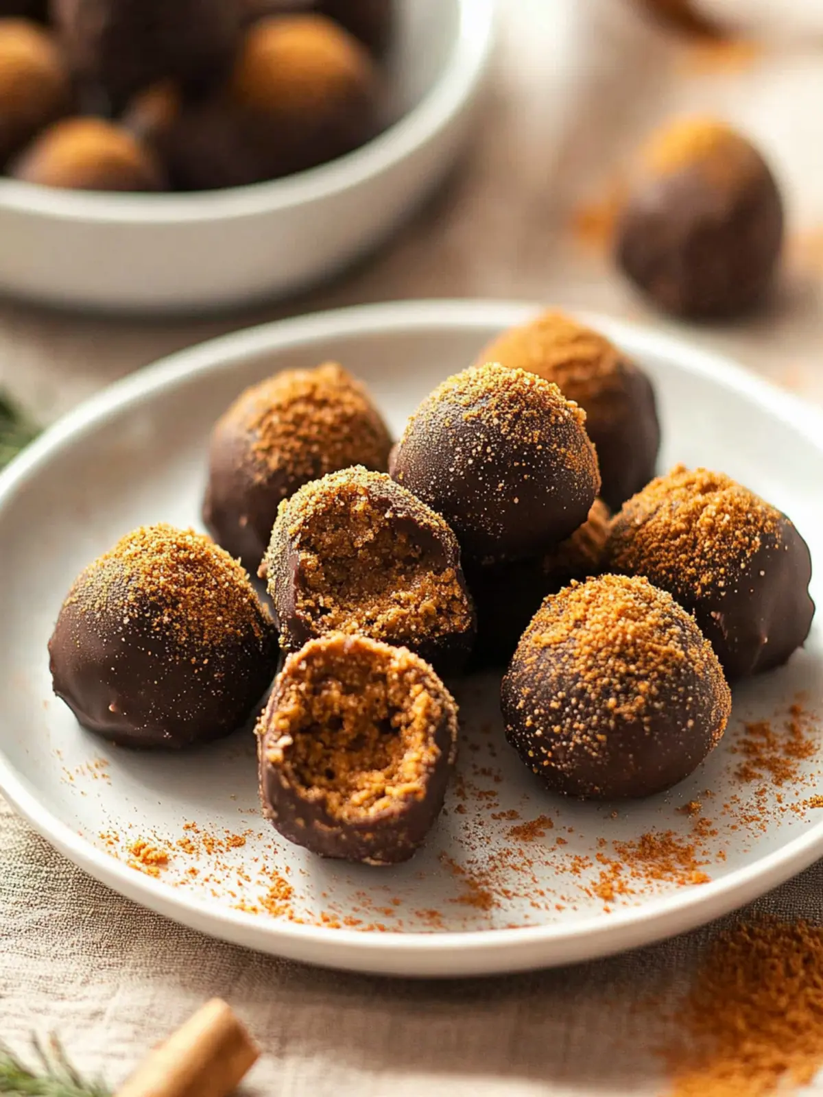 Gingerbread Truffles