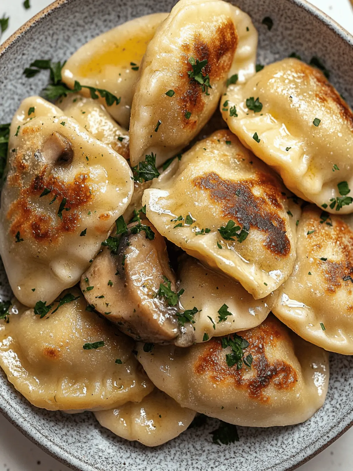 Savory Mushroom Pierogi: Comfort Food That's Homemade Bliss 4 Mushroom Pierogi
