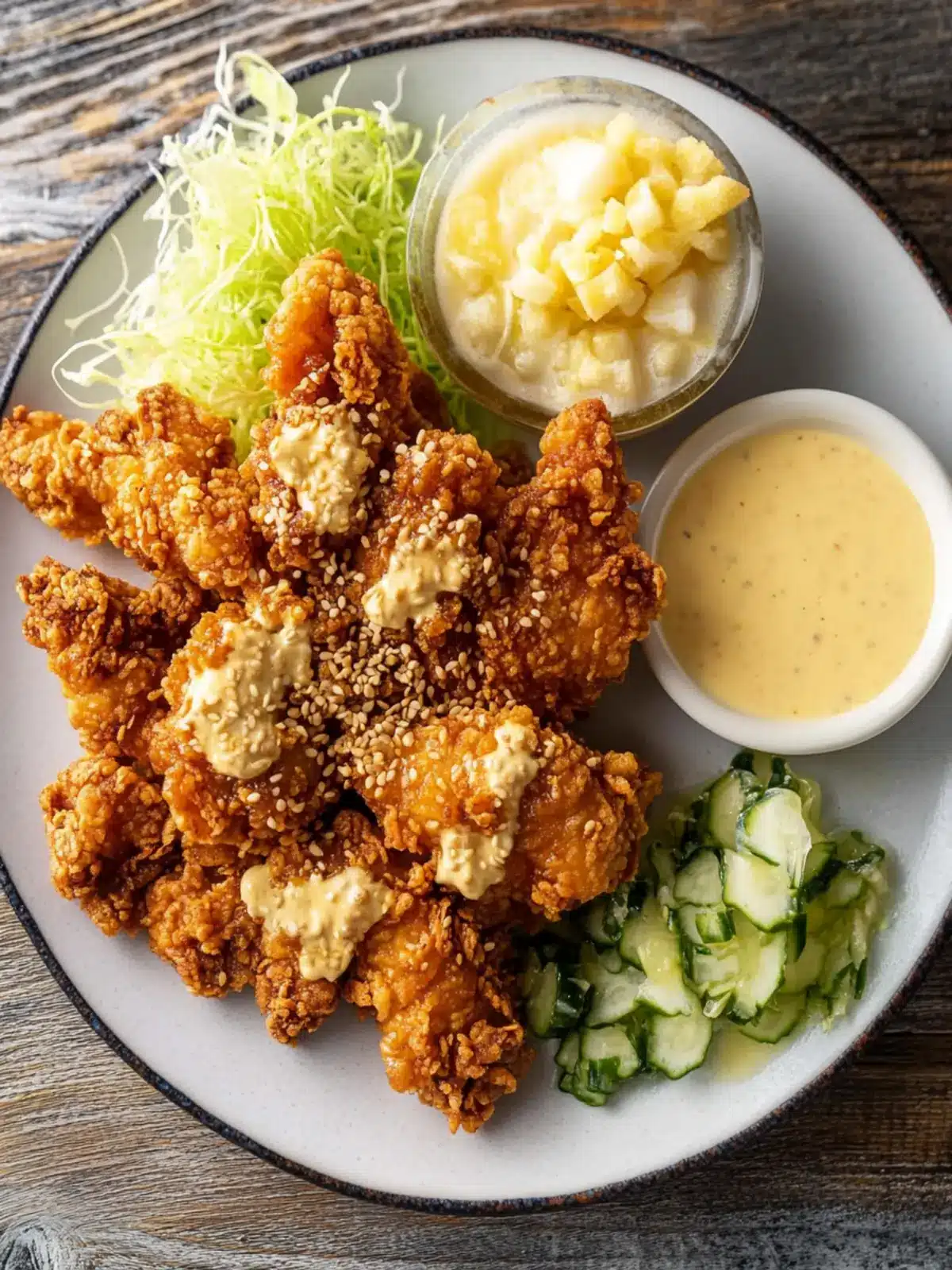 Irresistibly Crispy Karaage: Your New Favorite Fried Chicken! 3 Crispy Karaage (Japanese Fried Chicken)
