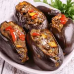 Irresistible Lebanese Makdous: Your New Favorite Eggplant Treat 2 Lebanese Makdous (Stuffed Pickled Eggplant)