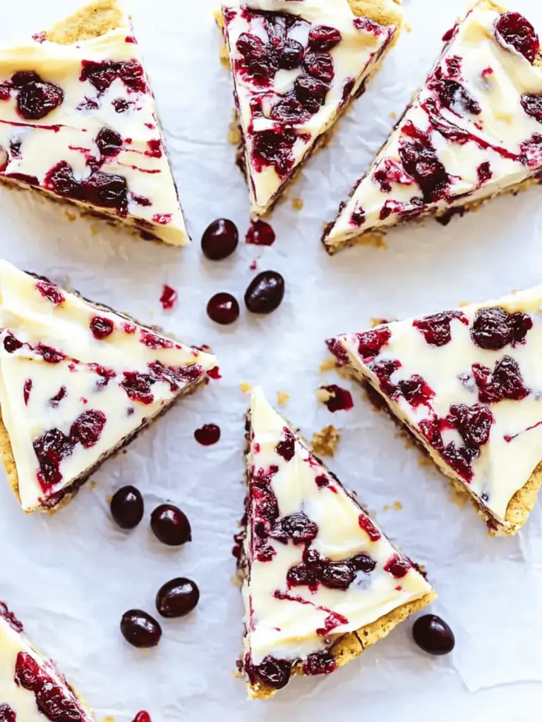 Cranberry Bliss Bars