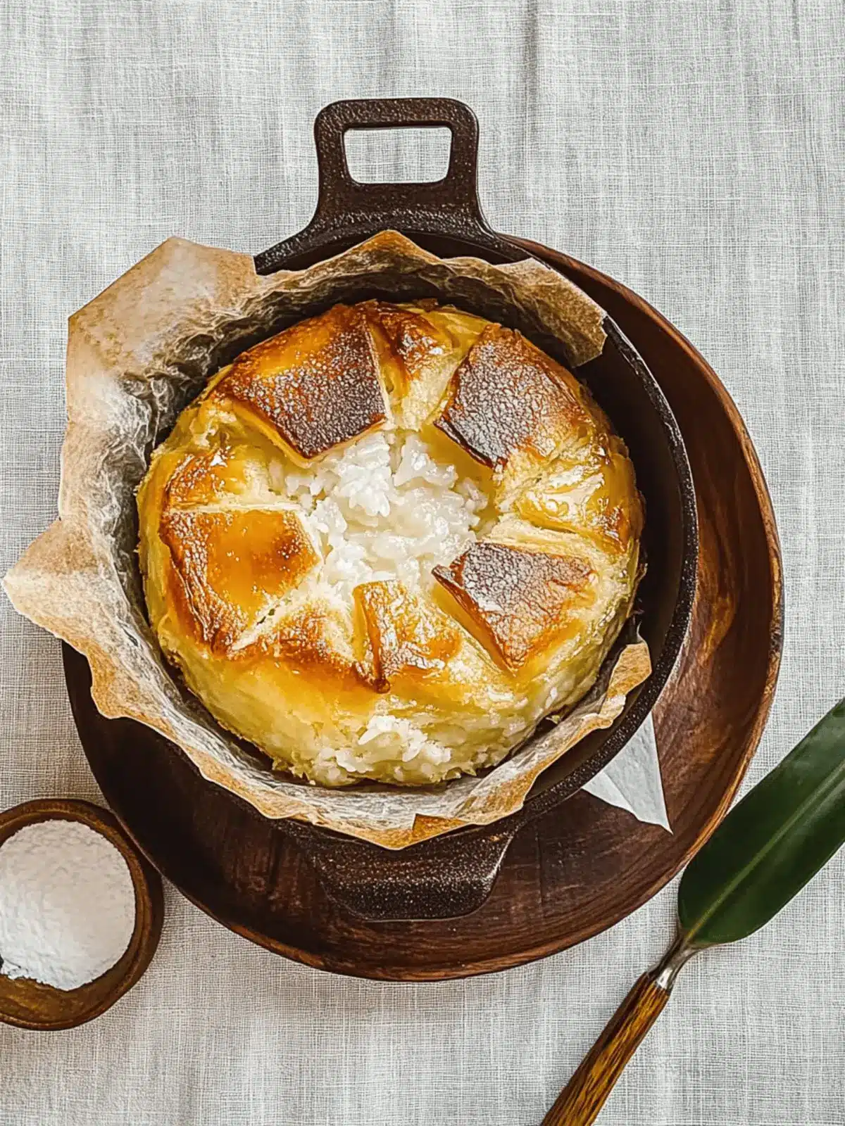 Irresistible Bibingka Filipino Rice Cake You Can Make at Home 5 Bibingka (Filipino Rice Cake)