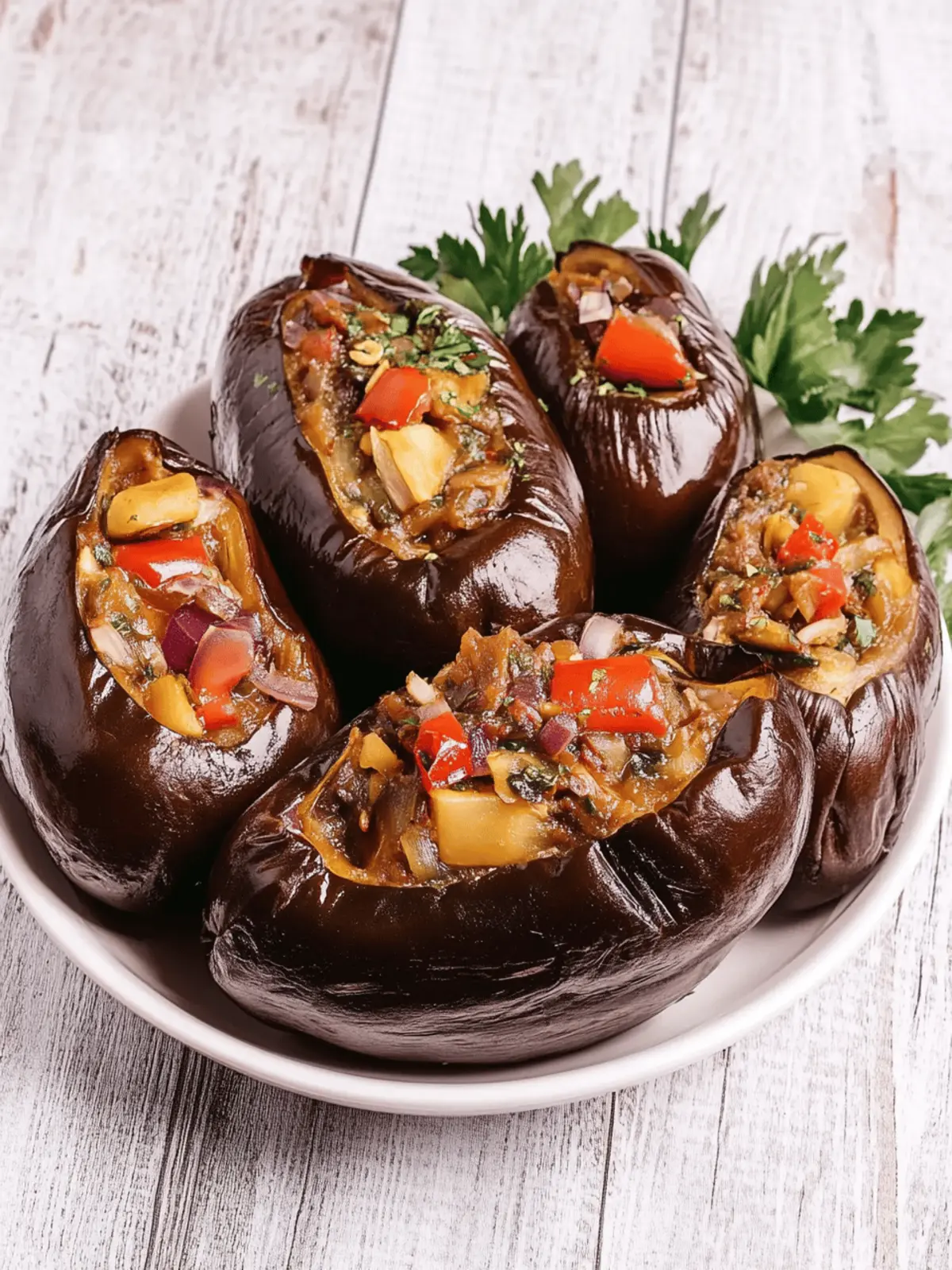 Irresistible Lebanese Makdous: Your New Favorite Eggplant Treat 2 Lebanese Makdous (Stuffed Pickled Eggplant)