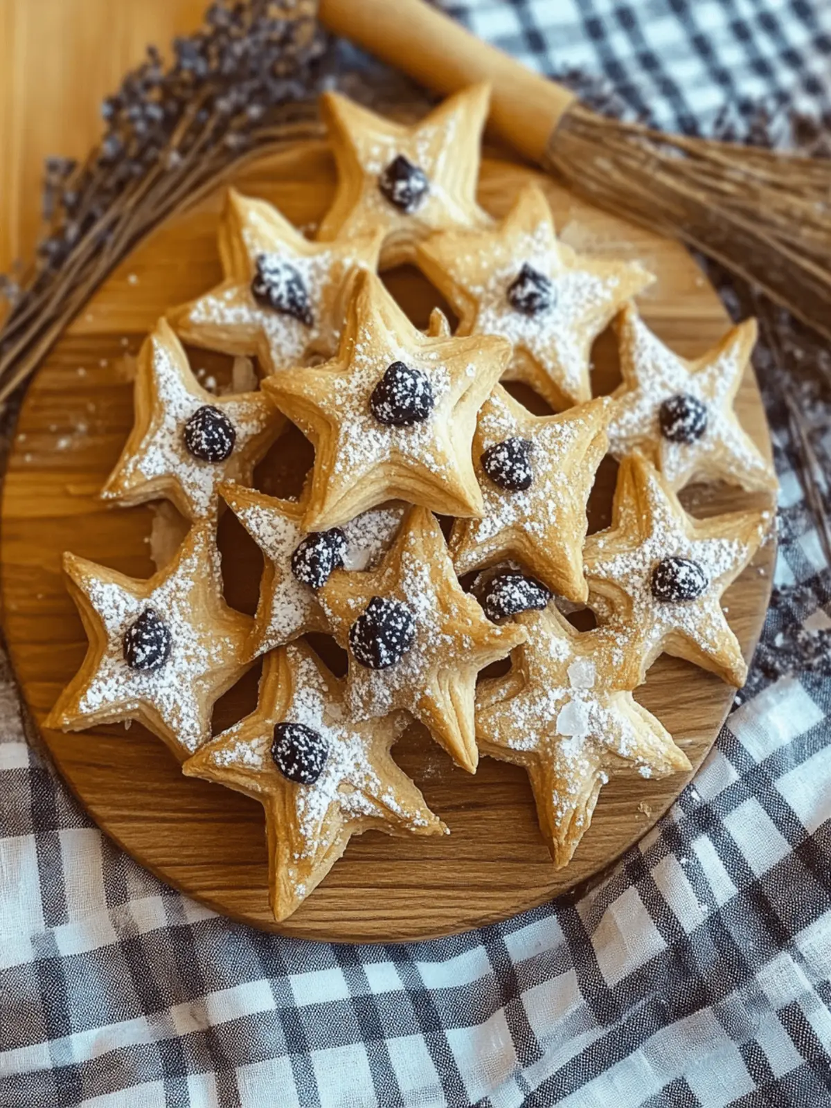 Finnish Christmas Stars (Joulutorttu)