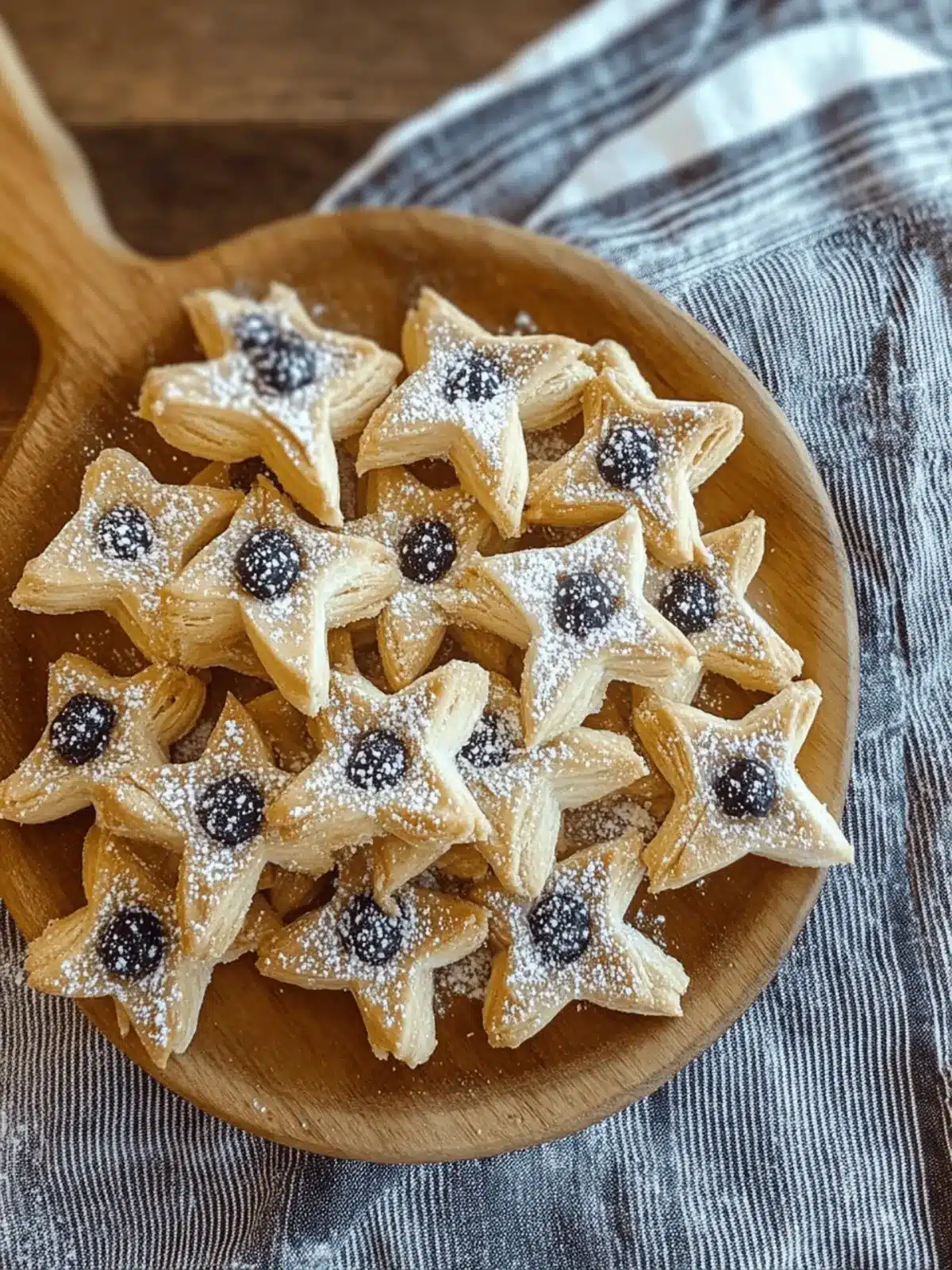 Finnish Christmas Stars (Joulutorttu)