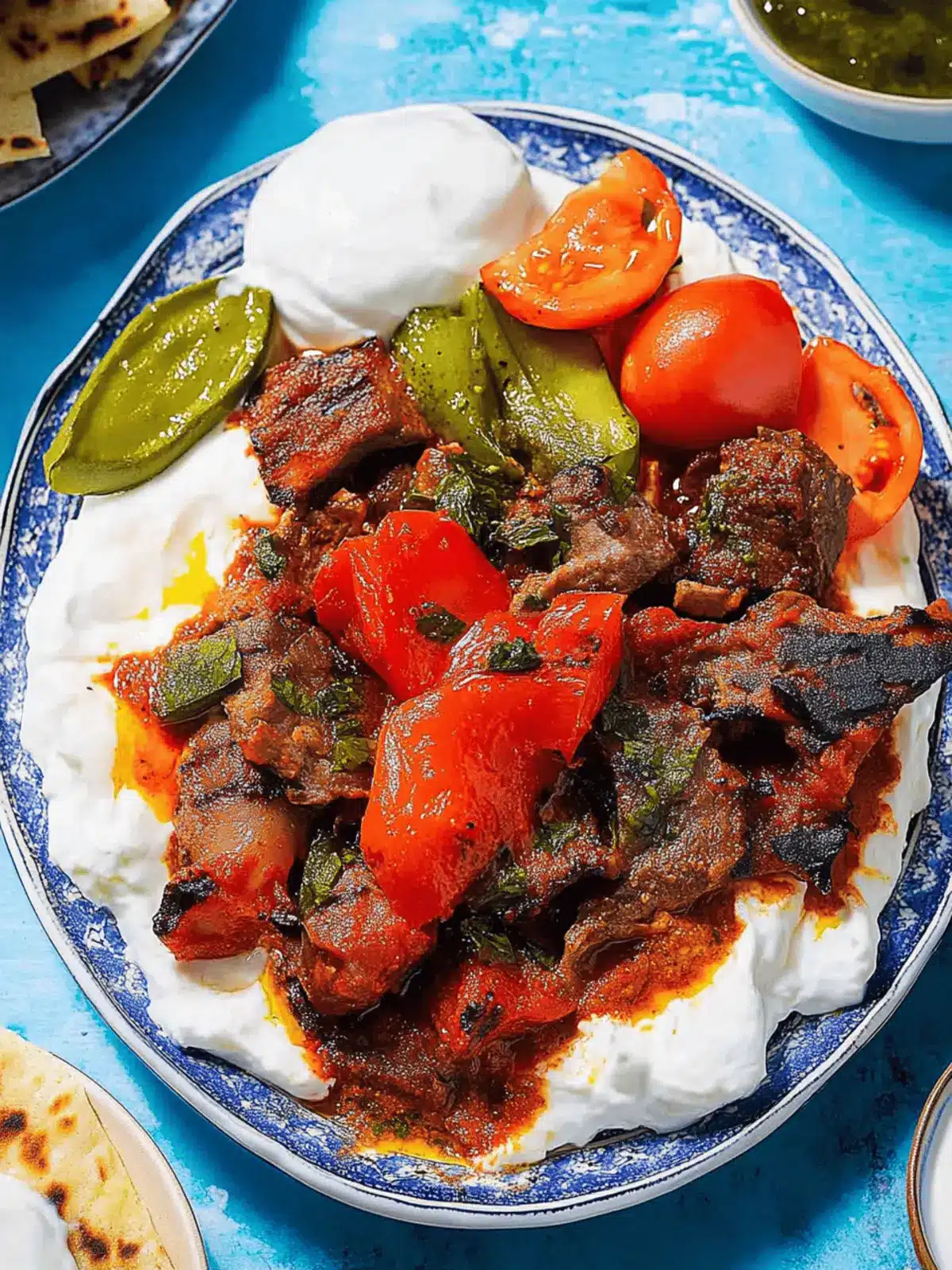 Turkish Iskender Kebab
